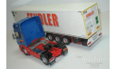 1/50 Scania R500 + Refrigeration Trailer Krone Fendler (NZG), масштабная модель, 1:50