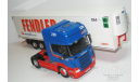 1/50 Scania R500 + Refrigeration Trailer Krone Fendler (NZG), масштабная модель, 1:50