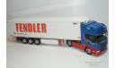 1/50 Scania R500 + Refrigeration Trailer Krone Fendler (NZG), масштабная модель, 1:50