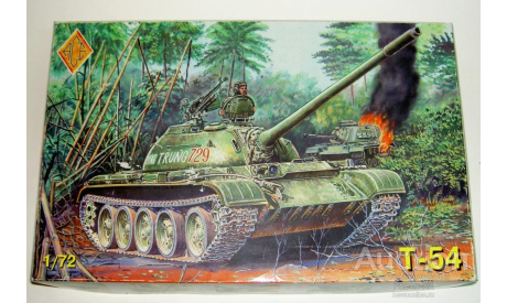 1/72 Т-54 (ACE №72140), сборные модели бронетехники, танков, бтт, scale72