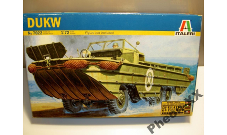 1/72 DUKW (Italeri №7022), сборные модели бронетехники, танков, бтт, 1:72