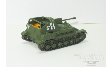 1/72 Самоходная установка СУ-76М (Русские танки), журнальная серия Русские танки (GeFabbri) 1:72, Русские танки (Ge Fabbri), scale72