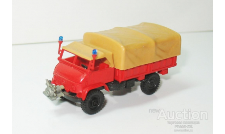 1/87 Mercedes-Benz Unimog Feuerwehr (ROCO), масштабная модель, scale87