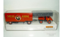 1/87 Mercedes-Benz Unimog 411 Pritsche mit Anhanger ’Circus Krone’ (Brekina), масштабная модель, scale87