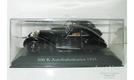 1/43 Mercedes-Benz 500K Autobanhkurier 1934 (IXO-Altaya), масштабная модель, 1:43, Altaya, Museum Series (музейная серия)