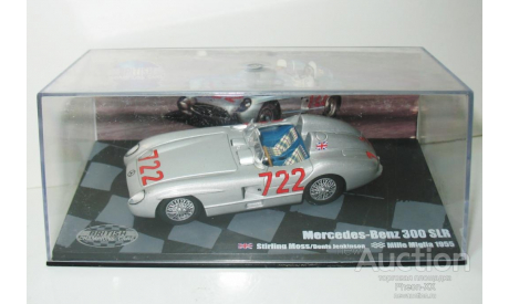 1/43 Mercedes-Benz 300 SLR №722 - Mille Miglia 1955 (IXO-Altaya), масштабная модель, scale43, Altaya Le Mans Collection