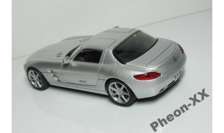 1/43 Mercedes SLS AMG (Суперкары №14), масштабная модель, scale43, Суперкары. Лучшие автомобили мира, журнал от DeAgostini, Mercedes-Benz