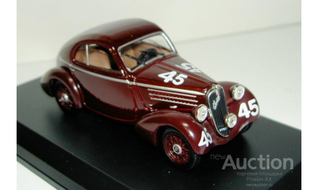 1/43 FIAT 508 CS Balilla Berlinetta №45 1936 (Starline-Hachette), масштабная модель, scale43