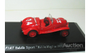 1/43 FIAT 508 S Balilla Sport Spider №34, Mille Miglia 1937 (Norev), масштабная модель, scale43