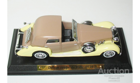 1/43 Delage D8 120 Coupe de Ville 1939 (Solido), масштабная модель, scale43