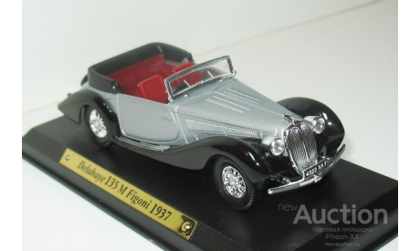 1/43 Delahaye 135M Cabriolet Figoni & Falaschi 1937 (Solido), масштабная модель, scale43