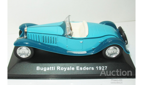 1/43 Bugatti Type 41 Royale Esders 1927 (IXO-Altaya), масштабная модель, scale43, Altaya, Museum Series (музейная серия)