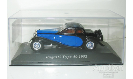 1/43 Bugatti Type 50T Coupe Profilee 1932 (IXO-Altaya), масштабная модель, scale43, Altaya, Museum Series (музейная серия)