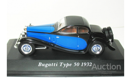 1/43 Bugatti Type 50T Coupe Profilee 1932 (IXO-Altaya), масштабная модель, scale43, Altaya, Museum Series (музейная серия)