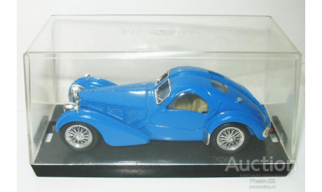 1/43 Bugatti Type 57SC Atlantic Coupe 1938 (Brumm), масштабная модель, scale43