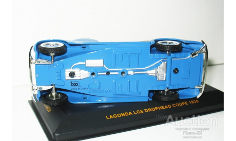 1/43 Lagonda LG6 Drophead Coupe 1938 (IXO), масштабная модель, scale43, IXO Museum (серия MUS)