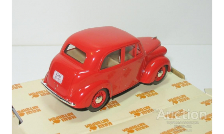 1/43 КИМ-10-50 (Наш Автопром) красный, масштабная модель, scale43