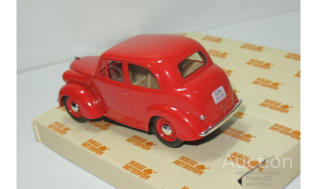 1/43 КИМ-10-50 (Наш Автопром) красный, масштабная модель, scale43