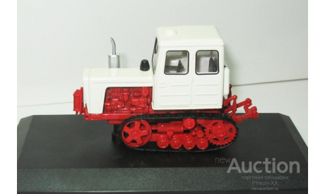 1/43 Трактор Т-54В 1967г. (Hachette), масштабная модель трактора, Тракторы. История, люди, машины. (Hachette collections), scale43