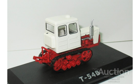 1/43 Трактор Т-54В 1967г. (Hachette), масштабная модель трактора, Тракторы. История, люди, машины. (Hachette collections), scale43