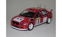 Mitsubishi Lancer WRC, масштабная модель, Autoart, scale43