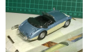 Austin Healey 100/6 cabriolet, голубой с белым, масштабная модель, 1:43, 1/43, Bauer/Cararama/Hongwell