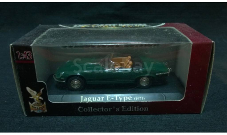 Jaguar E-Type 1971 г. зелёный, масштабная модель, 1:43, 1/43, Yat Ming