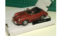 Porsche 356B, бордовый-металлик, масштабная модель, 1:43, 1/43, Bauer/Cararama/Hongwell