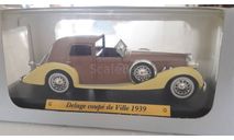 Delage coupe de Ville 1939, журнальная серия масштабных моделей, DeAgostini, scale43