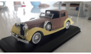 Delage coupe de Ville 1939, журнальная серия масштабных моделей, DeAgostini, scale43