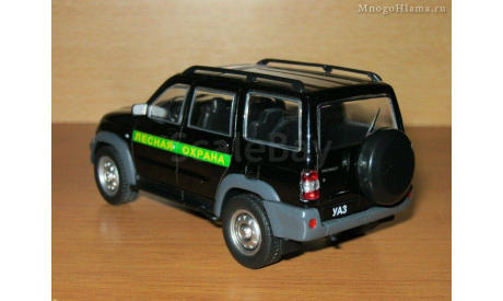 УАЗ-3163 ’Patriot’ Лесная охрана, журнальная серия Автомобиль на службе (DeAgostini), Автомобиль на службе, журнал от Deagostini, scale43