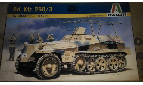 Sd. Kfz. 250/3, сборные модели бронетехники, танков, бтт, 1:72, 1/72, Italeri