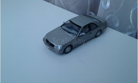 Mercedes 600 sec coupe W140 Minichamps, масштабная модель, Mercedes-Benz, 1:43, 1/43