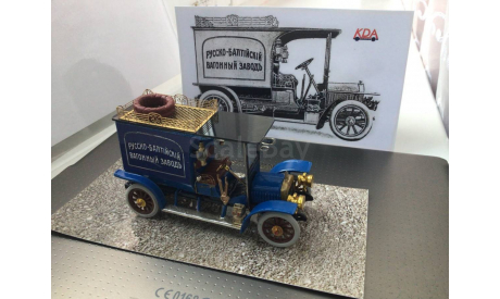 Руссо Балт перевозной фургонъ 1910г. КИТ, масштабная модель, scale43