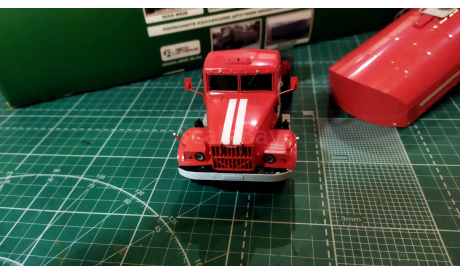 КрАЗ 258 с п/п ТЗ 22, масштабная модель, Автоистория (АИСТ), scale43