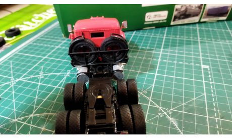 КрАЗ 258 с п/п ТЗ 22, масштабная модель, Автоистория (АИСТ), scale43
