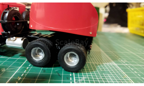 КрАЗ 258 с п/п ТЗ 22, масштабная модель, Автоистория (АИСТ), scale43