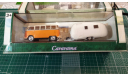 VOLKSWAGEN BUS SAMBA, масштабная модель, Bauer/Cararama/Hongwell, scale43