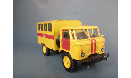 ГАЗ-66 ВГСЧ, журнальная серия Автомобиль на службе (DeAgostini), scale43