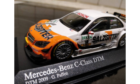 DTM 2009 Mercedes-Benz C-class Gary Paffett, масштабная модель, Minichamps, 1:43, 1/43