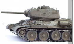 Башня Т-34-85 с Д-5Т 1/43, 1/35