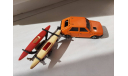 Majorette Fiat Ritmo + трейлер с каноэ 1:53 France, масштабная модель, scale50