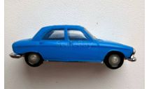 PEUGEOT 204 1966 - PERVENCHE BLUE 1:86  France, масштабная модель, scale87