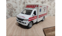 Скорая медицинская помощь , ambulance, масштабная модель, scale50