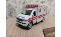 Скорая медицинская помощь , ambulance, масштабная модель, scale50