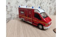 Пожарная, Скорая медицинская помощь ambulance, масштабная модель, scale50