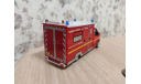 Пожарная, Скорая медицинская помощь ambulance, масштабная модель, 1:50, 1/50