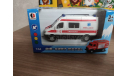 Скорая медицинская помощь ambulance, масштабная модель, 1:50, 1/50