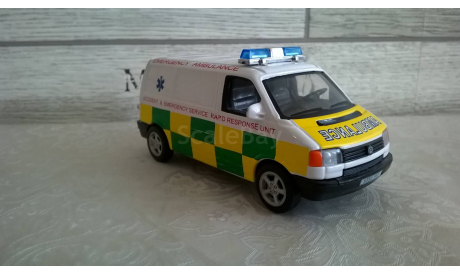 ambulance Volkswagen скорая помощь, масштабная модель, scale43