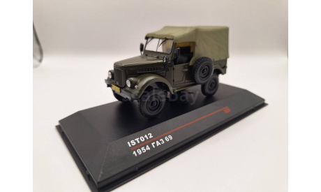 ГАЗ 69 1954 года IST 012, масштабная модель, IST Models, scale43